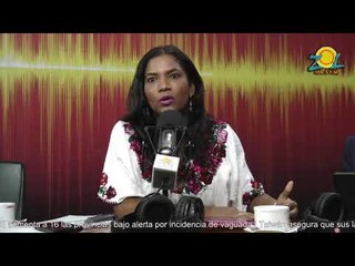 Anibelca Rosario comenta protestas por revisión de medida de coercion a Marlon Martinez