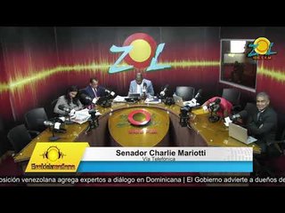 Senador Charlie Mariotti "Yo invito a mi casa a quien me de la gana"