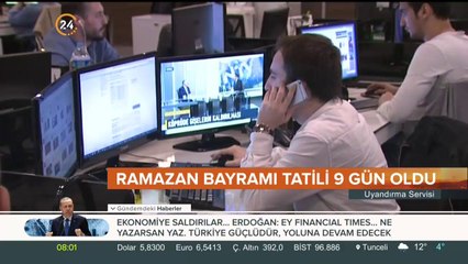 Ramazan Bayramı tatili 9 gün