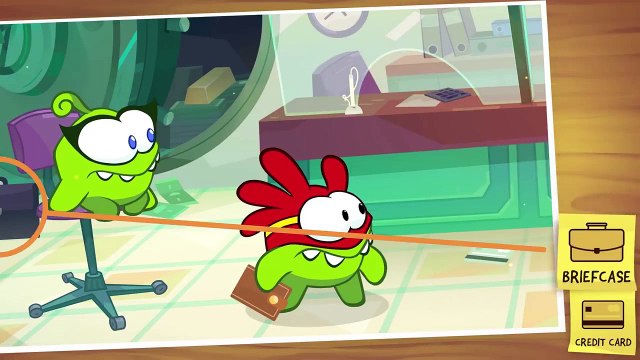 Trouver les Objets Cachés - Om Nom Stories: Furet Voleur (Couper la Corde)