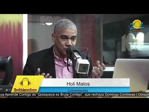Holi Matos Aquí la mafia no la tienen los militares, aquí la mafia la tienen los políticos