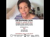 Paola Alcaltara busca a su madre la señora Rosa Maria Mora que esta desaparecida