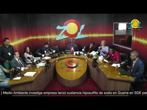 Martin Haina con los nominados a los premios Soberano de la politica