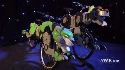 Go Voltron Bikes! - Super-Fan Builds