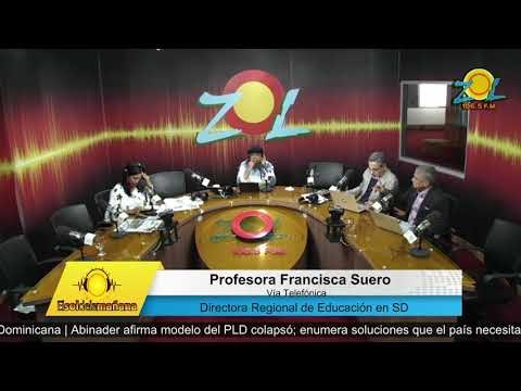 Francisca Suero directora regional en SD, no se están oponiendo a entregar dirección regional