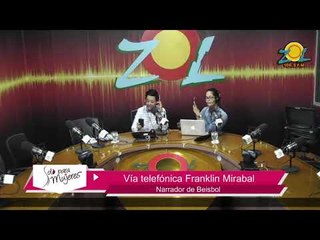 Llamada de Franklin Mirabal comenta participación como narrador de béisbol Dominicano