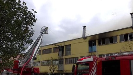 Başakşehir'de Sanayi Sitesinde Yangın - İstanbul