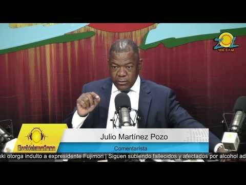 Julio Martinez Pozo comenta Kuczynski concedió indulto a el ex mandatario Alberto Fujimori