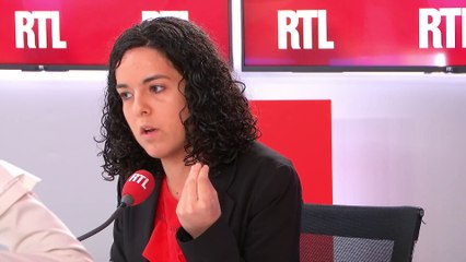 Notre-Dame : Manon Aubry déplore "l'opération de communication" des grandes fortunes