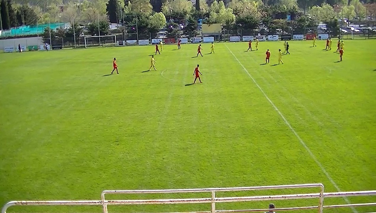 Match AS FABREGUES / MENDE 2° mi temps .