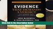 [NEW RELEASES]  Evidence That Demands a Verdict by Mcdowell  Josh Sean