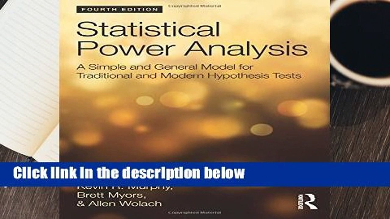 Statistical Power Analysis