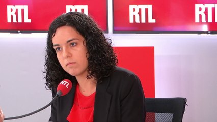 Manon Aubry invitée de RTL