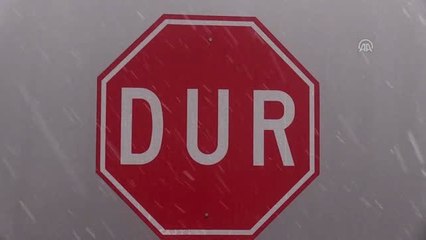 Bolu Dağı'nda Kar Yağışı