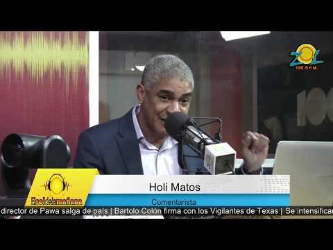 Holi Matos Nos interesa las razones por las que los congresistas haitianos visitaron a Danilo