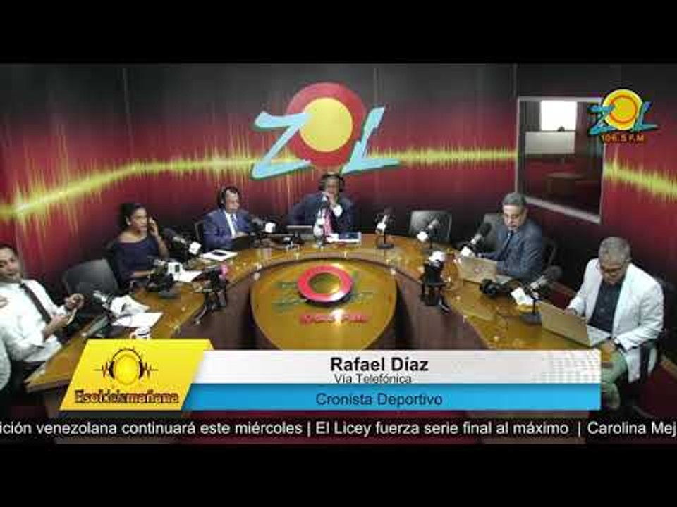 Rafael Diaz cronista deportivo analiza que podría pasar en el juego final entre Águilas y Licey