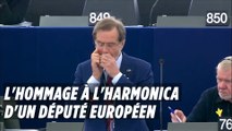 L'hommage à l'harmonica d'un député européen