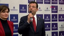 İstanbul- Ekrem İmamoğlu Saraçhane'deki İbb Binasında CHP'li Belediye Meclis Üyeleri ile Biraraya...