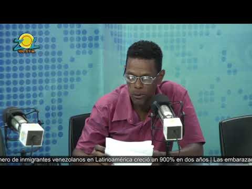 Martin Haina con su corito "Con el acuerdo" de RD y China