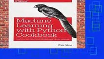 Machine Learning with Python Cookbook  Best Sellers Rank : #1