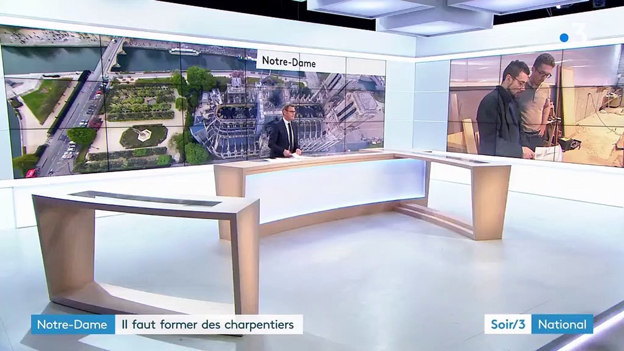 Notre-Dame : il faut former des charpentiers