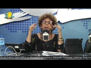 Consuelo Despradel comenta principales temas del día 8-5-2018