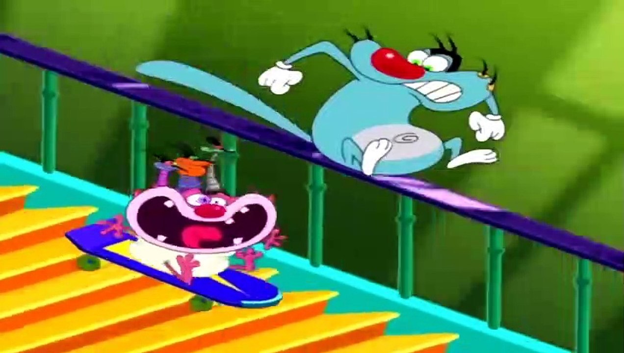 Oggy and the Cockroaches New Episode Cartoon for kids - Funny Baby  HD огги и тараканы