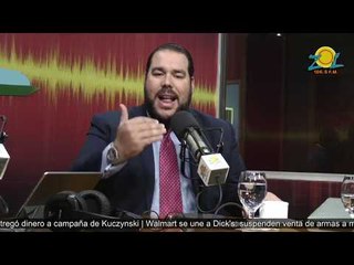 Víctor Gómez "En el PRD hay un solo liderazgo, concentrado en la figura de Miguel Vargas"