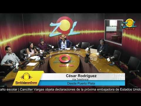 Cesar Rodriguez reporta incidente caída de postes eléctrico cayeron en Puerto Plata