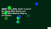 [BEST SELLING]  Grief: Comfort for Those Who Grieve and Those Who Want to Help by Dr Haddon