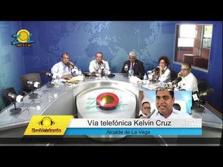 Alcalde Kelvin Cruz comenta sobre los daños por inundaciones en La Vega