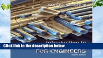 Introduction to Materials Science for Engineers  Review