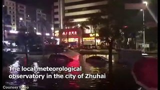 aHeavy Rainstorm Causes Flooding In Guangdong China