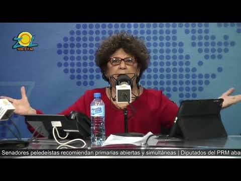 Angel Acosta y Consuelo Despradel comentan sobre la Ley de Partidos