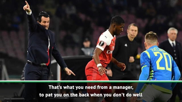 Emery gives us confidence - Maitland-Niles