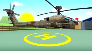 Battle #helicopters | Tractors Truck and other | Fairytales for Kids | Helikopter i Traktory - Bajka