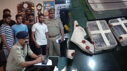 भीम आर्मी नेता को गोली मारने वाले चार आरोपी गिरफ्तार, घटना का CCTV हुआ था वायरल