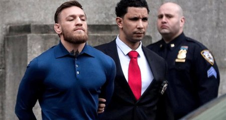 Conor McGregor'ın Gözaltına Alınma Görüntüleri Ortaya Çıktı