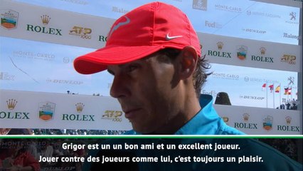 Monte-Carlo - Nadal : ''Regardez un peu ce soleil qui brille''