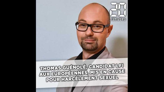 La France insoumise: Thomas Guénolé, candidat pour les élections européennes, mis en cause pour harcèlement sexuel