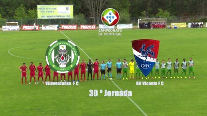 CP 30J Vilaverdense 2-4 Gil Vicente 2018/2019