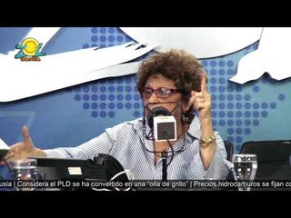 Consuelo Despradel: "La gente esta indignada"