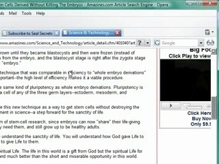 Actual Embryonic Stem Cells Derived Without Killling ...