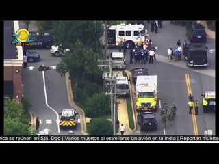 Leonardo Bonnet informa desde le VOA tiroteo en un periódico de Maryland, en USA