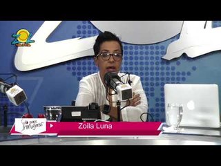Zoila Luna comenta pastrullas mixtas a las calles por brote de delincuencia