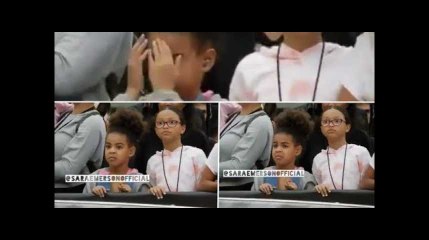 Blue Ivy a réagi comme tous les autres enfants qui aperçoivent leurs parents nus