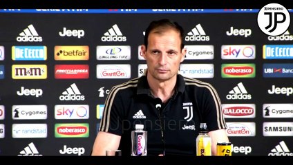 Conferenza stampa ALLEGRI pre JUVENTUS-FIORENTINA: "Ecco i retroscena sugli infortuni ad Amsterdam e Berlino.. Il ritorno con l'Ajax meglio dell'andata, sul disappunto di CRISTIANO RONALDO.. Mandzukic stagione finita, Khedira e Perin out 3 mesi, Dybala.."