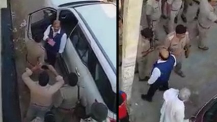 अमरोहा गठबंधन प्रत्याशी दानिश अली की इंस्पेक्टर को नोकझोंक, धमकाते हुए वीडियो हुआ वायरल
