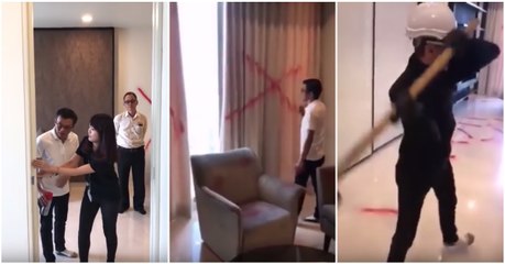 Milionário destrói apartamento de luxo novo por este não ser suficientemente... luxuoso!