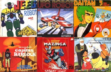 HEIDI, GOLDRAKE, HARLOCK & CO. (Tam Tam - Speciale TG1 del 5 Aprile 1979)